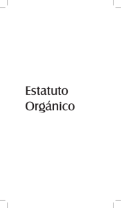 Estatuto orgánico - Universidad de La Salle