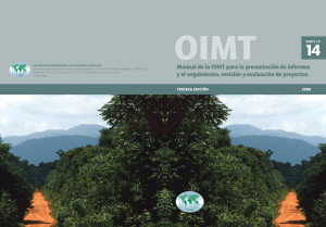 Manual de la oIMT para la presentación de informes y el