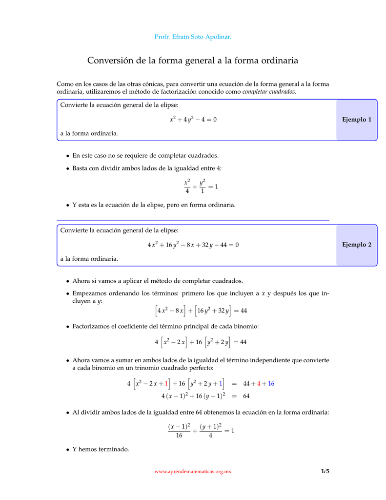 Geometría Analítica Aprende Matemáticas