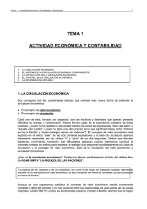 TEMA 1 ACTIVIDAD ECONÓMICA Y CONTABILIDAD