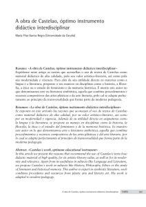 A obra de Castelao, óptimo instrumento didáctico interdisciplinar