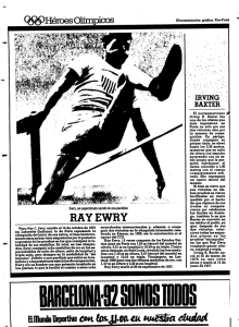 RAY EWRY - Mundo Deportivo
