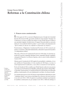 Reformas a la Constitución chilena - Portal de Revistas Académicas