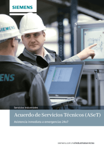 Acuerdo de Servicios Técnicos (ASeT)