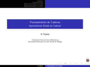 Procesamiento de Cadenas - FisMat