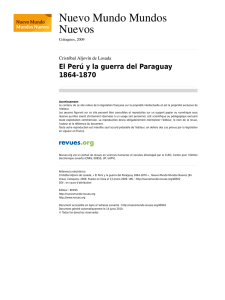 El Perú y la guerra del Paraguay 1864-1870