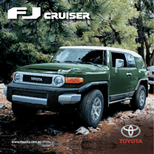 Toyota FJ Cruiser - Aut. Carlos Larrea