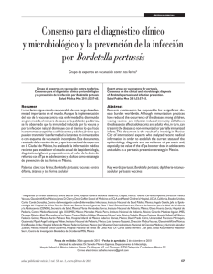 por Bordetella pertussis - Salud Pública de México