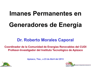 Imanes Permanentes en Generadores de Energía