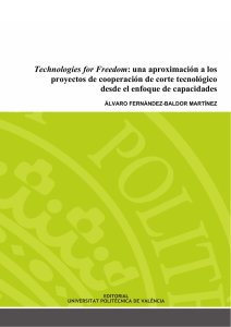 Technologies for Freedom - UPV Universitat Politècnica de València