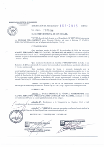 2 5 FEB. Z015 - Municipalidad de San Miguel