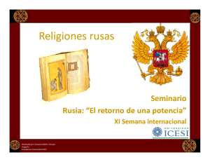 Religiones rusas - Universidad Icesi
