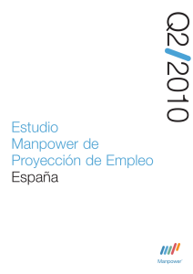 Estudio Manpower de Proyección de Empleo España