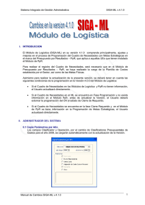 Sistema Integrado de Gestión Administrativa SIGA-ML v.4.1.0