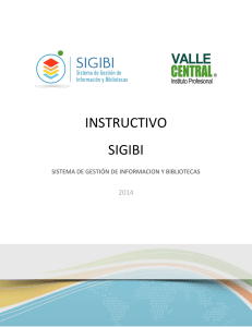 instructivo sigibi - Instituto Profesional Valle Central