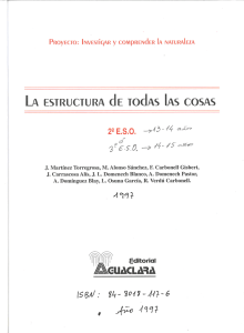 LA ESTRUCTU RA (lE ÏO(lAS l/-\S COSAS