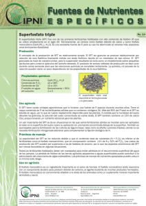 Superfosfato triple - International Plant Nutrition Institute
