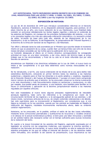 ley hipotecaria, texto refundido segn decreto de 8 de febrero de 1946