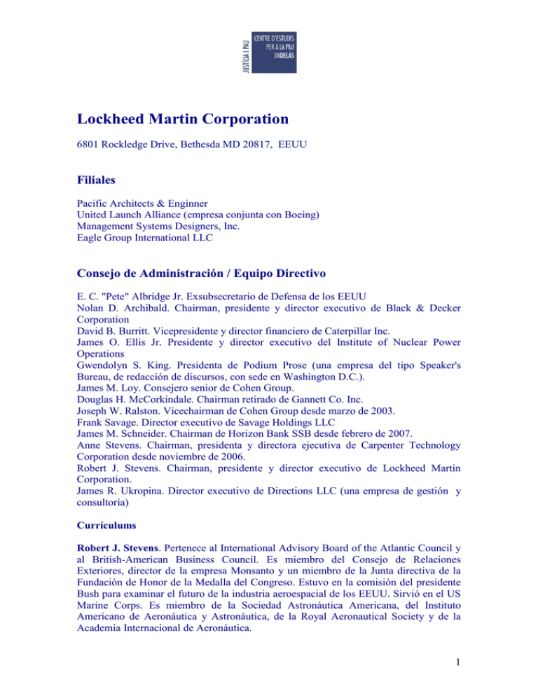 Lockheed Martin Corporation