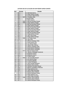 Listado de Presidentes Municipales