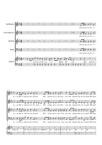 Himno de Surinam - Partitura completa