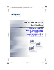 SAS RAID Controllers - Support