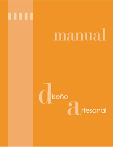 Manual de diseño artesanal