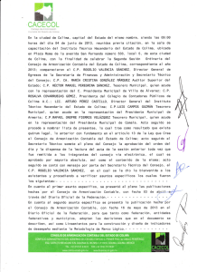 Segunda Sesión del Consejo de Armonización Contable del Estado