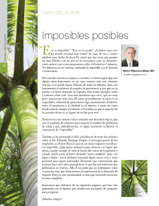 imposibles posibles