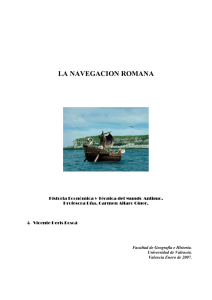 La navegación romana