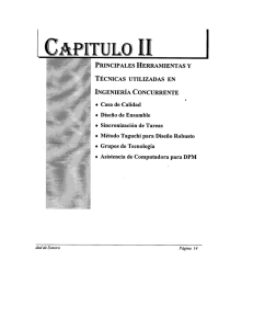 técnicas utilizadas en ingeniería concurrente