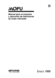 Manual de Suelo Reforzado: Dise&ntilde;o y Ejecuci&oacute;n
