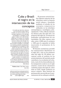 Cuba y Brasil: el negro en la intersección de los conceptos