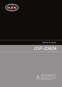 DSP-2060A - DAS Audio