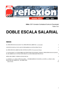 DOBLE ESCALA SALARIAL - In