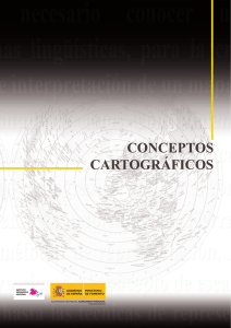 Conceptos cartográficos - Instituto Geográfico Nacional