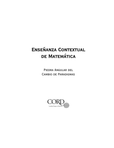 Enseñanza Contextual de Matemática