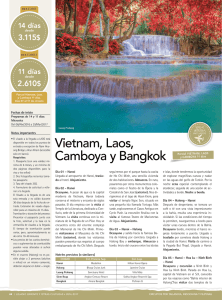 Vietnam, Laos, Camboya y Bangkok