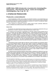 Kamin, Bebe (1999) Introducción a la producción cinematográfica