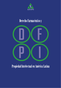 Derecho Farmac&eacute;utico y Propiedad Intelectual en