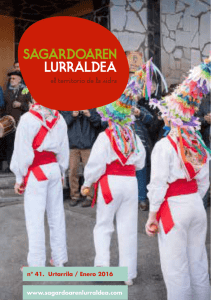 www.sagardoarenlurraldea.com nº 41. Urtarrila / Enero 2016