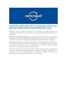 Cencosud se ubica dentro de las 12 empresas chilenas