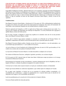 con punto de acuerdo, por el que se solicita al ejecutivo federal que