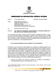 M.I.J.I. No. 24 Del deber de demandar judicialmente la nulidad