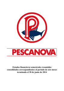 Cuentas - Pescanova
