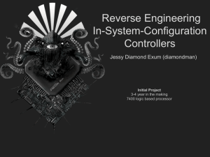 Reverse Engineering In-System-Configuration Controllers