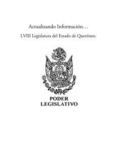 Actualizando Información… - LVIII Legislatura Querétaro