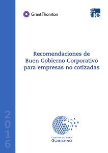Recomendaciones de Buen Gobierno Corporativo para empresas