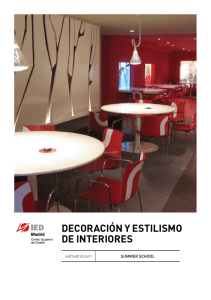 decoraci&oacute;n y estilismo de interiores
