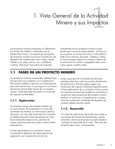 1. Vista General de la Actividad Minera y sus Impactos